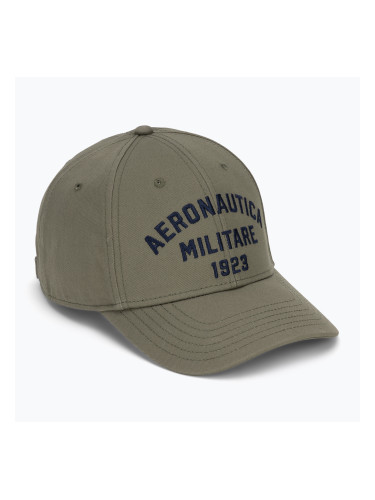 Мъжка шапка с козирка Aeronautica Militare HA1104UCT02 smokey olive