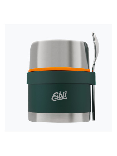 Термос за храна с прибори Esbit Stainless Steel Food Jug 500 ml forest green