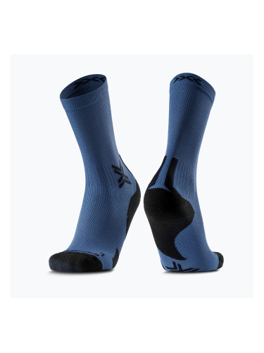 Чорапи X-Socks Run Discover Crew marine/x black