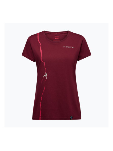 Дамска тениска La Sportiva Route redwood/azalea