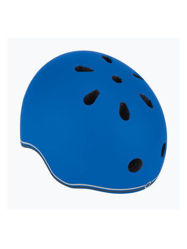 Детска каска Globber Go.Up Lights navy blue