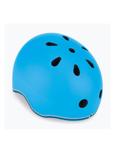 Детска каска Globber Go.Up Lights sky blue