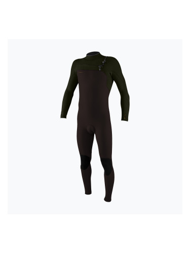 Mъжки неопренов костюм за плуване O'Neill Hyperfreak 3/2+ Chest Zip Full arabica/ranger