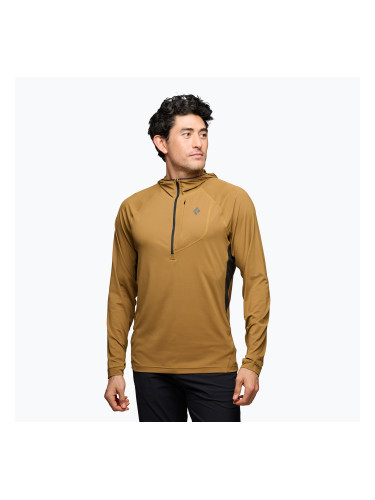Мъжки потник за трекинг Black Diamond Alpenglow Pro Hoody flax