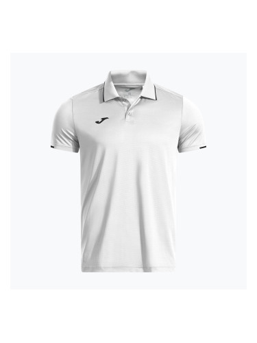 Мъжка поло тениска за тенис Joma Torneo Polo white