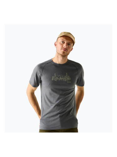 Мъжка тениска за трекинг REGATTA Escade dark storm