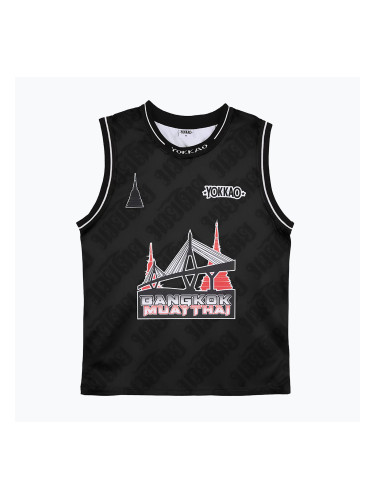 Мъжка тениска за тренировка YOKKAO Basket Bridge Tank Top black
