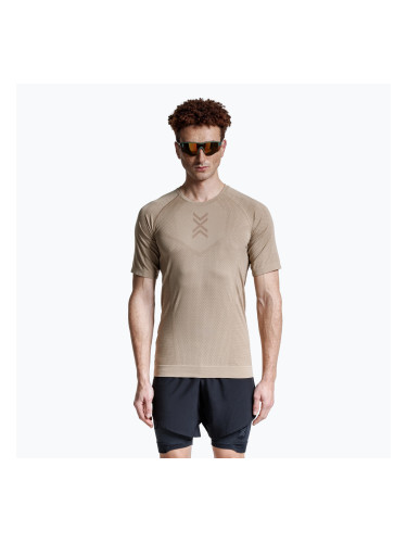 Мъжка тениска за бягане X-Bionic Xceed Run sand/dark sand
