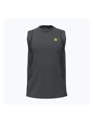 Мъжка баскетболна тениска Under Armour Curry Training Tank lumin yellow