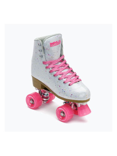 Дамски ролкови кънки IMPALA Quad Skate confetti