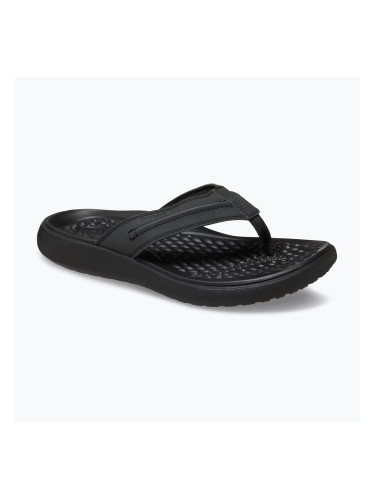Джапанки Crocs Yukon Vista II Leather black/black