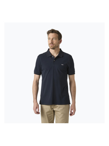 Мъжка поло тениска Helly Hansen Elba Fitted Polo navy