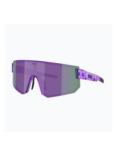 Слънчеви очила Bliz P005 transparent purple/smoke purple mirror