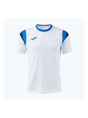 Мъжка тениска за тенис Joma Terra white/royal