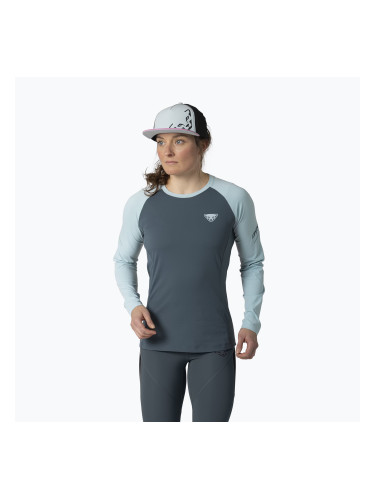 Дамска блуза с дълъг ръкав за бягане DYNAFIT Alpine Pro cloud blue/0720