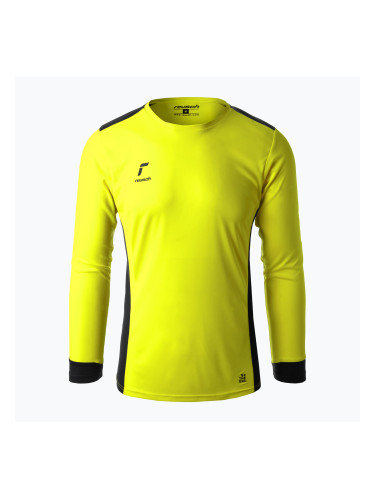 Мъжка вратарска тениска Reusch Match Longsleeve Padded safety yellow/black