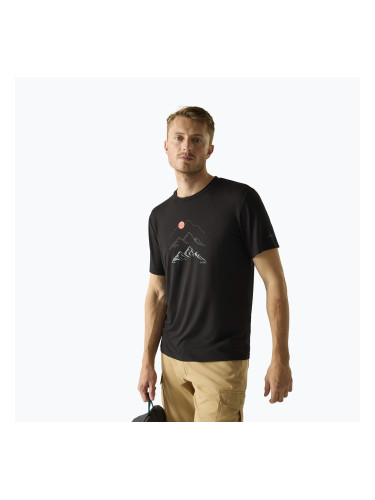 Мъжка тениска за трекинг REGATTA Fingal Stretch black