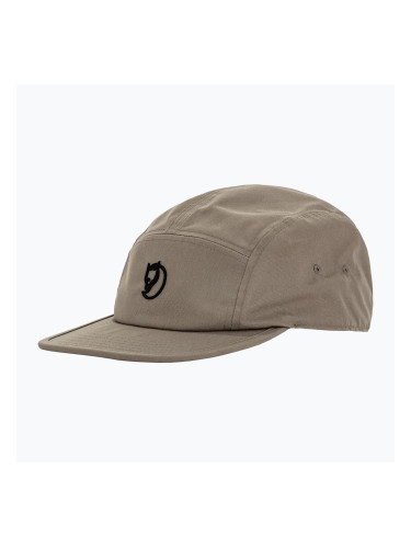 Шапка с козирка Fjällräven Flat Brim suede brown