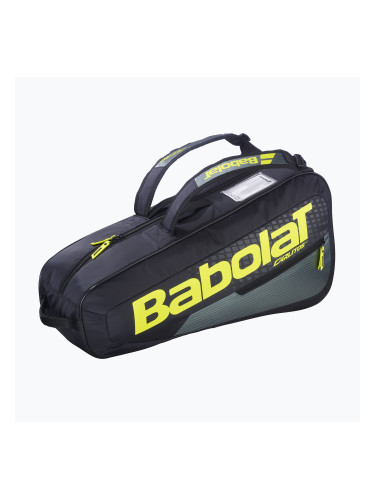 Тенис чанта Babolat RH Carlitos Junior 35 l black/fluorescent yellow
