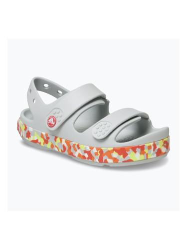 Детски сандали Crocs Crocband Cruiser Glow Confetti Band atmosphere/flame