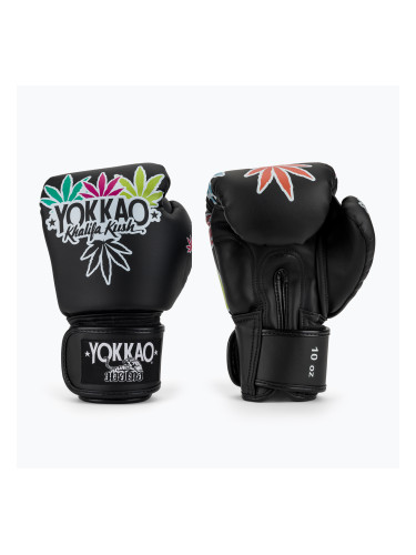 Боксьорски ръкавици YOKKAO Khalifa Kush Boxing black