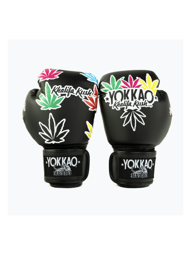 Боксьорски ръкавици YOKKAO Khalifa Kush Boxing black