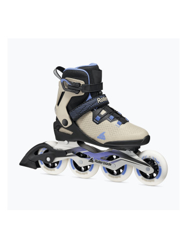 Дамски ролери Rollerblade Macroblade 90 W black/sand/cornflower