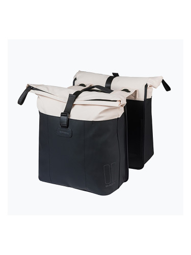 Велосипедна дисага Basil Vive Double Pannier Bag MIK 35 l off white/black