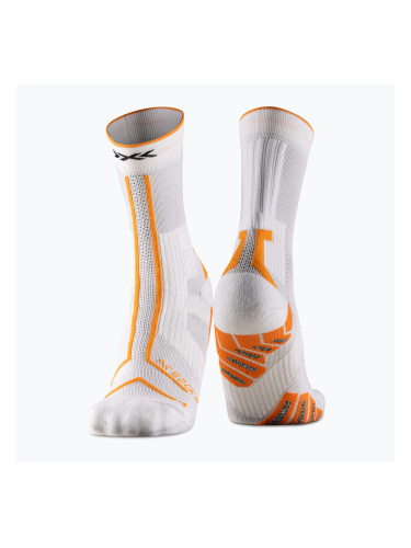 Чорапи X-Socks Trailrun Terraskin Expert Crew x white/blazing orange