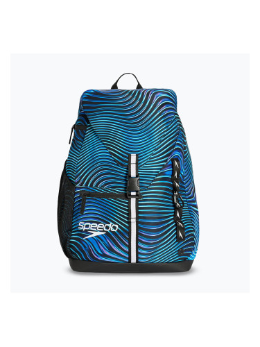 Раница за плуване Speedo Team Printed 35 l summer stamp deep sapphire