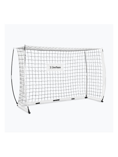 Футболна врата OneTeam Flex Square 240 x 150 cm бяла