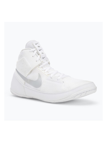 Обувки за борба Nike Fury white / metallic silver