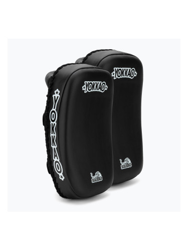 Тренировъчни щитове YOKKAO Freestyle Kicking Pads 2 бр. black