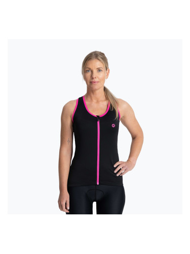 Дамско колоездачно трико Rogelli Abbey Tank Top W black / pink