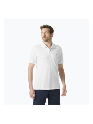 Мъжка поло тениска Helly Hansen Elba Fitted Polo white