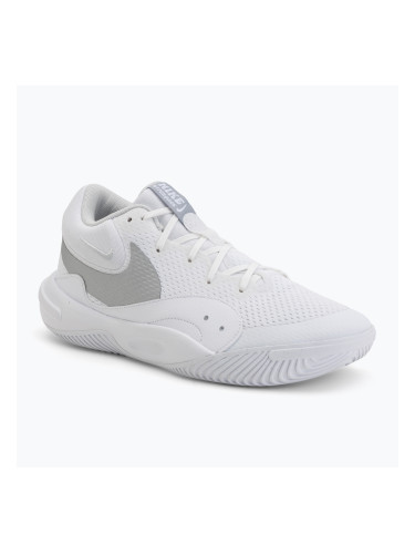 Обувки за волейбол Nike Hyperquick Court Flight white/photon dust/metallic silver
