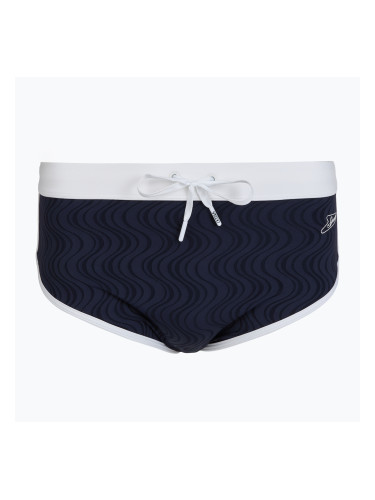 Мъжки бански тип слип Speedo Texture Brief 3.5" peacoat