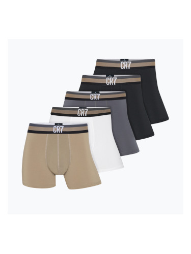 Мъжки боксерки CR7 Fashion Trunk 5 чифта multicolour