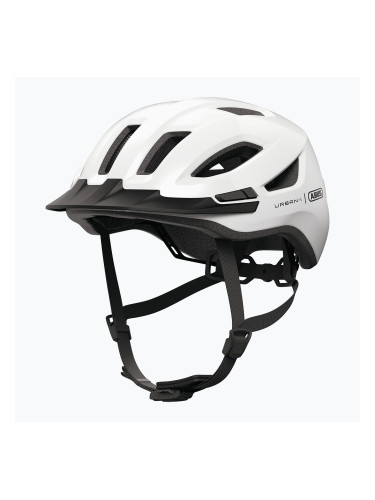 Велосипедна каска ABUS Urban-I 4.0 shiny white