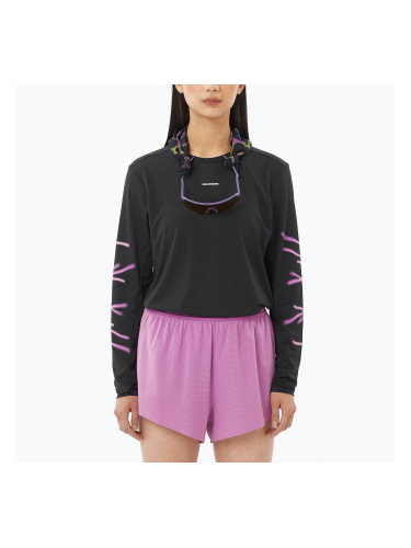 Дамска блуза с дълъг ръкав Salomon Shakeout Core deep black