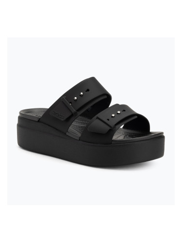 Дамски джапанки Crocs Brooklyn Low Wedge black