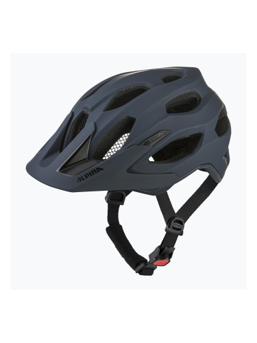 Велосипедна каска Alpina Carapax 2.0 navy smoke matte