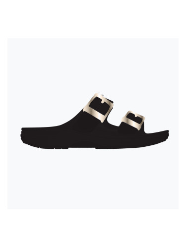Дамски чехли Crocs Saturday Metallic Buckle black