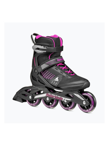 Rollerblade Zetrablade W дамски ролкови кънки черни/циклено-розови
