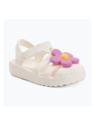 Детски сандали Crocs Classic Flower chalk
