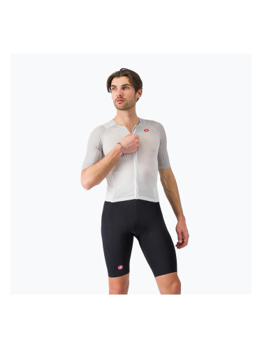 Мъжки костюм за колоездене Castelli Free Sanremo 3 white/black