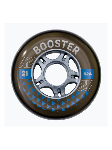 Колела за ролери K2 Booster 80 mm/82A 4 бр. black