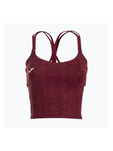Дамска тениска за тенис Joma Challenge Top W burgundy