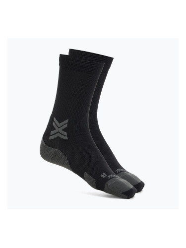 X-Socks Run Discover Crew черни/въглени чорапи