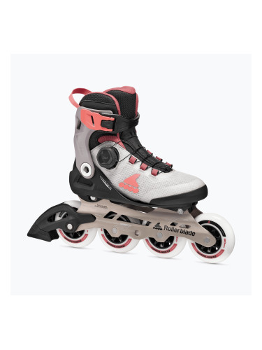 Дамски ролери Rollerblade Macroblade 90 Boa W grey/amethyst rose
